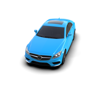 Stüdyo ortamında daha az genel bir konsept arabanın 3 boyutlu çizimi