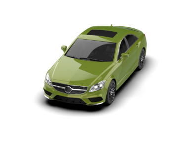 Araba ikonu vektörü. beyaz arkaplanda izole edilmiş gerçekçi vektör simgesi.