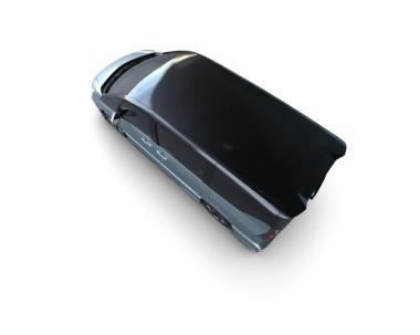 Saydam arka plan üzerinde modern araba    