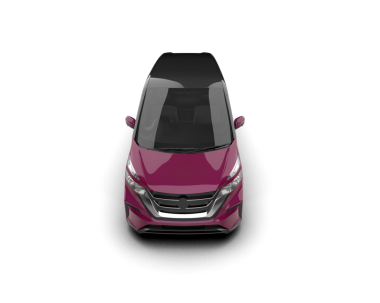 modern elektrikli araba beyaz arka planda izole edildi. 3 d illüstrasyon