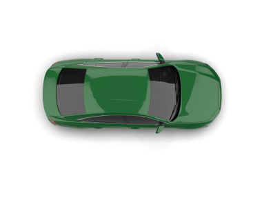 Arabanın üst görünümü