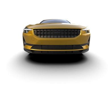 modern araba kırpma yolu ile beyaz arka planda izole edildi. 3 Boyutlu Hazırlama