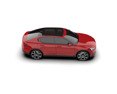 Arka planda izole edilmiş gerçekçi bir SUV aracı. 3D görüntüleme - illüstrasyon