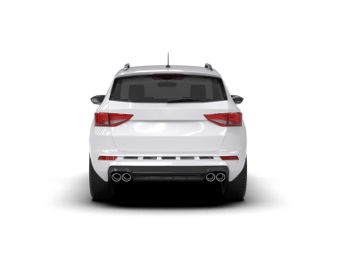 Araba modern araba beyaz arka planda izole edilmiş. 3d resimleme.