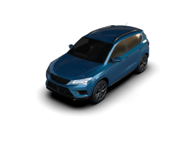 Modern araba arka planda izole edilmiş. 3D görüntüleme - illüstrasyon