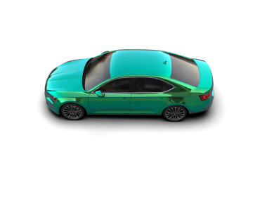 Siyah arka planda izole edilmiş daha az jenerik konsept bir arabanın 3 boyutlu çizimi