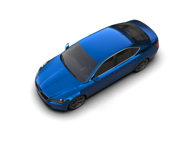 Araç 3D, siyah arkaplan, 3D