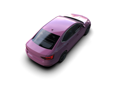 Daha az genel bir konsept arabanın 3 boyutlu çizimi