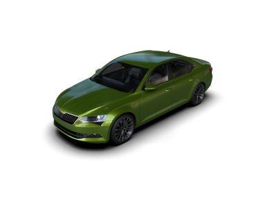 Siyah arka planda modern araba