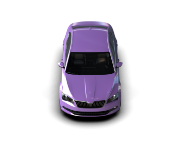 Daha az genel bir konsept arabanın 3 boyutlu çizimi