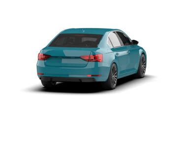 Arka planda izole edilmiş gerçekçi bir SUV aracı. 3D görüntüleme - illüstrasyon