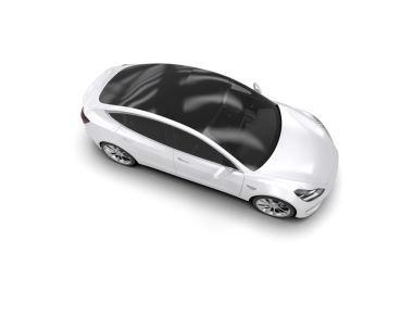 araba modern araba beyaz arka planda izole