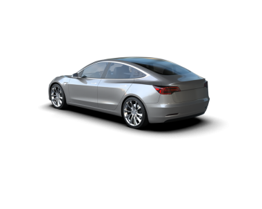 araba beyaz arkaplanda izole edildi