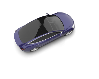 araba beyazda izole edildi