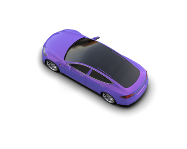 Stüdyo ortamında markasız bir SUV 'un 3 boyutlu çizimi