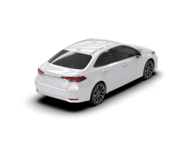 Beyaz arkaplandaki araba