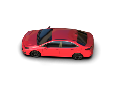 Modern araba. - Araba. 3 Boyutlu Hazırlama.