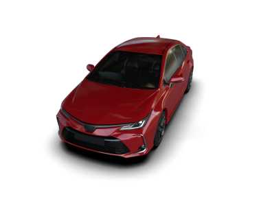 Siyah arka planda modern lüks bir araba. 3d illüstrasyon