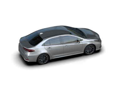 modern lüks araba siyah izole edilmiş 3 boyutlu..