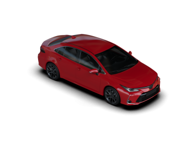 Beyaz arka planda gölgeli modern bir araba. 3d oluşturma