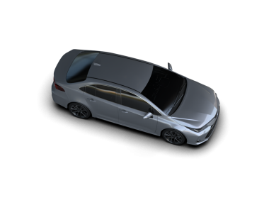 Siyah arkaplan üzerinde araba, yüksek çözünürlük