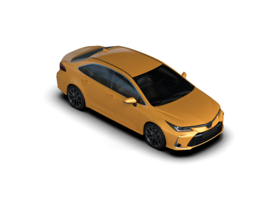 Modern araba. 3d görüntüleme 3d