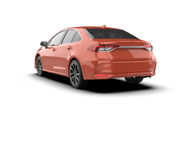 gerçekçi modern araba. ön görünüm