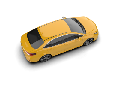 modern araba beyaz arkaplanda izole edildi