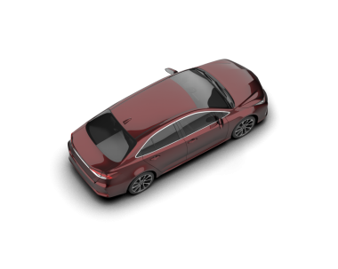 siyah arkaplan üzerinde araba 3 d illüstrasyon