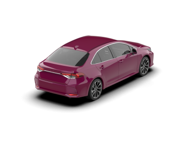 beyaz arka planda modern lüks araba