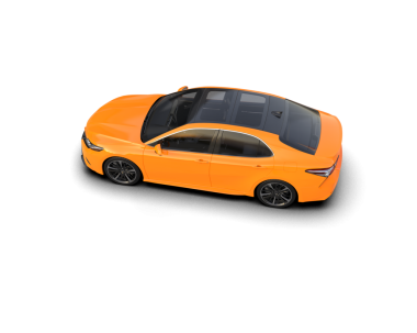 Beyaz arka planda modern bir araba. 3d oluşturma