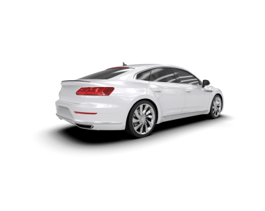 beyaz modern spor araba - arka plan