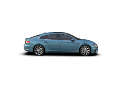 Modern lüks araba beyaz zemin üzerine