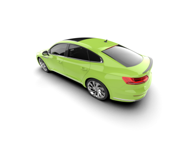 Modern araba. 3 boyutlu görüntüleme. 3 Boyutlu Hazırlama