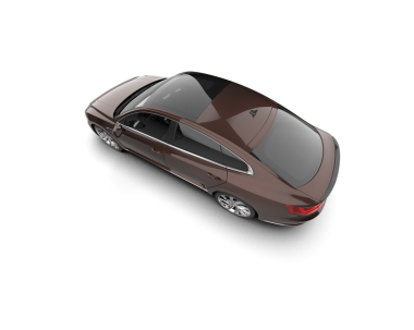 modern araba beyaz arka planda izole edilmiş