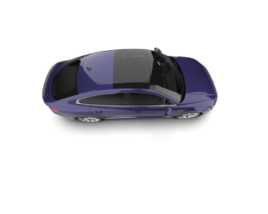 araba beyaz arkaplanda izole edildi