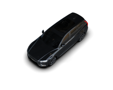 Modern araba siyah üzerine izole edilmiş. 3D görüntüleme - illüstrasyon