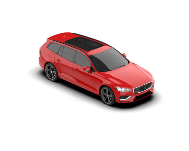 Modern lüks araba. 3d oluşturma.