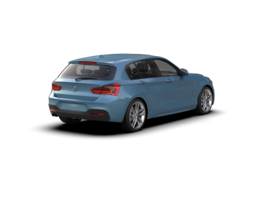 Arka planda bir araba. Modern bir model, sedan. 3d oluşturma.