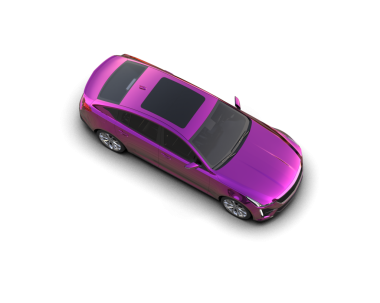 Siyah arkaplanda bir araba