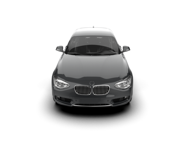 Modern araba. 3d oluşturma