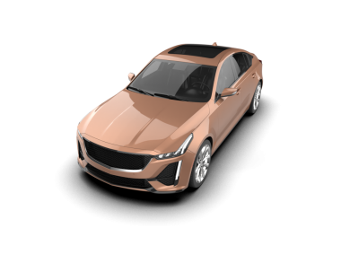 modern lüks araba arka planda 3 boyutlu görüntüleme