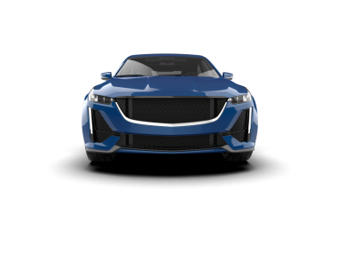 Gerçekçi bir araba. 3d oluşturma