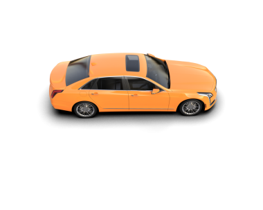 Modern araba. beyaz üzerine izole