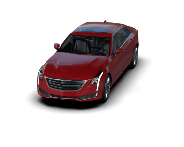 Siyah arka planda bir araba. 3d illüstrasyon