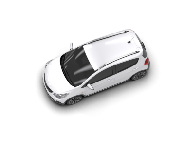 Beyaz arka planda bir araba. yüksek kaliteli resimleme