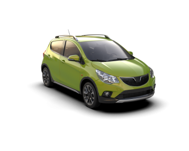 modern kompakt araba - arka taraf.