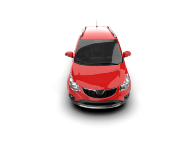 modern araba beyaz arka planda izole edildi. 3 d illüstrasyon