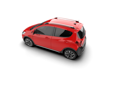 beyaz arka planda modern araba.