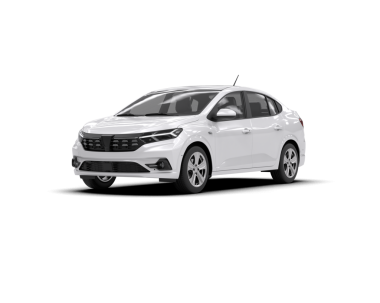 modern şehir arabası beyaz üzerine izole